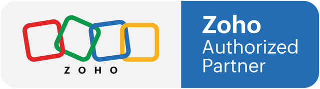 Zoho Authorized Partnership badge